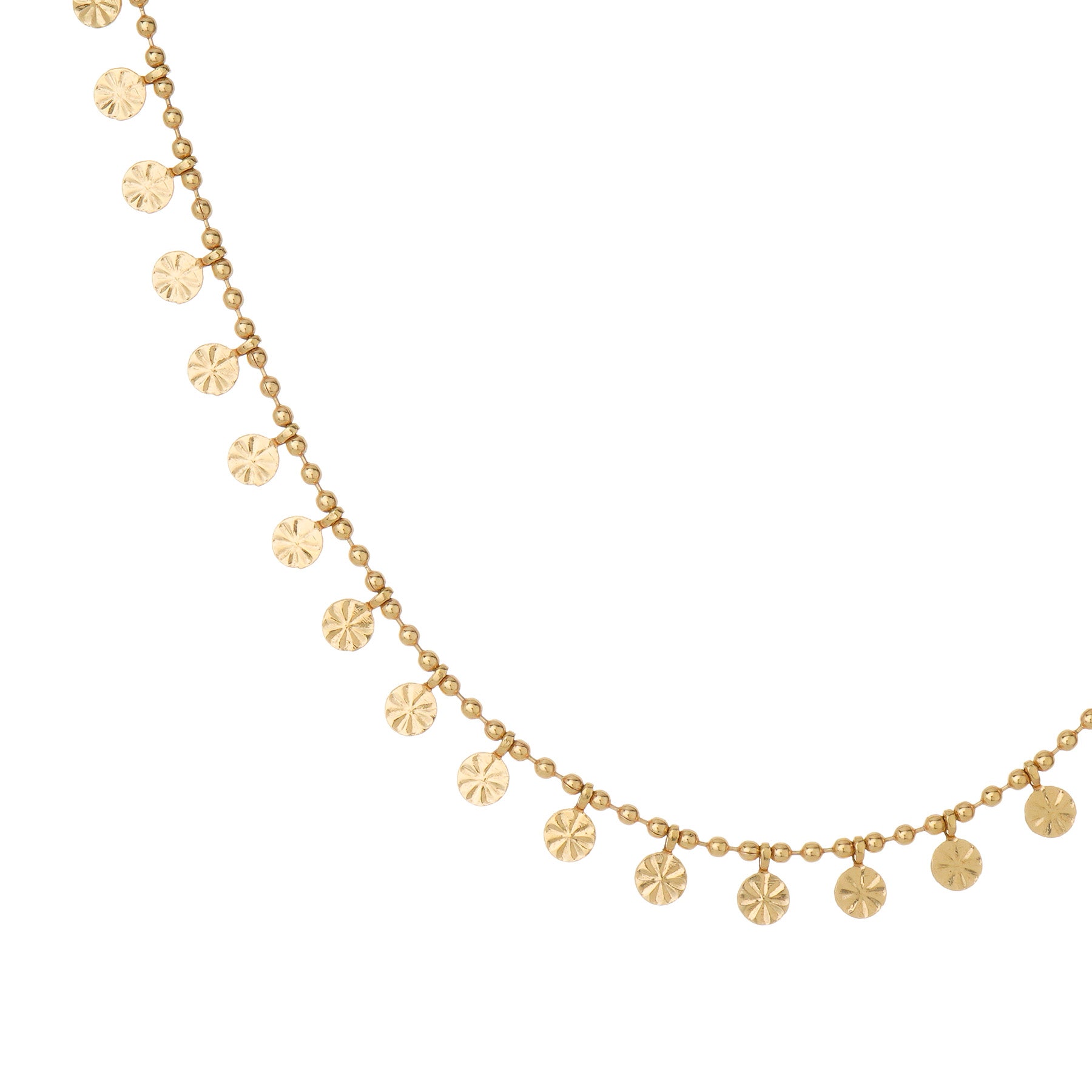Choker Medalhas Douradas