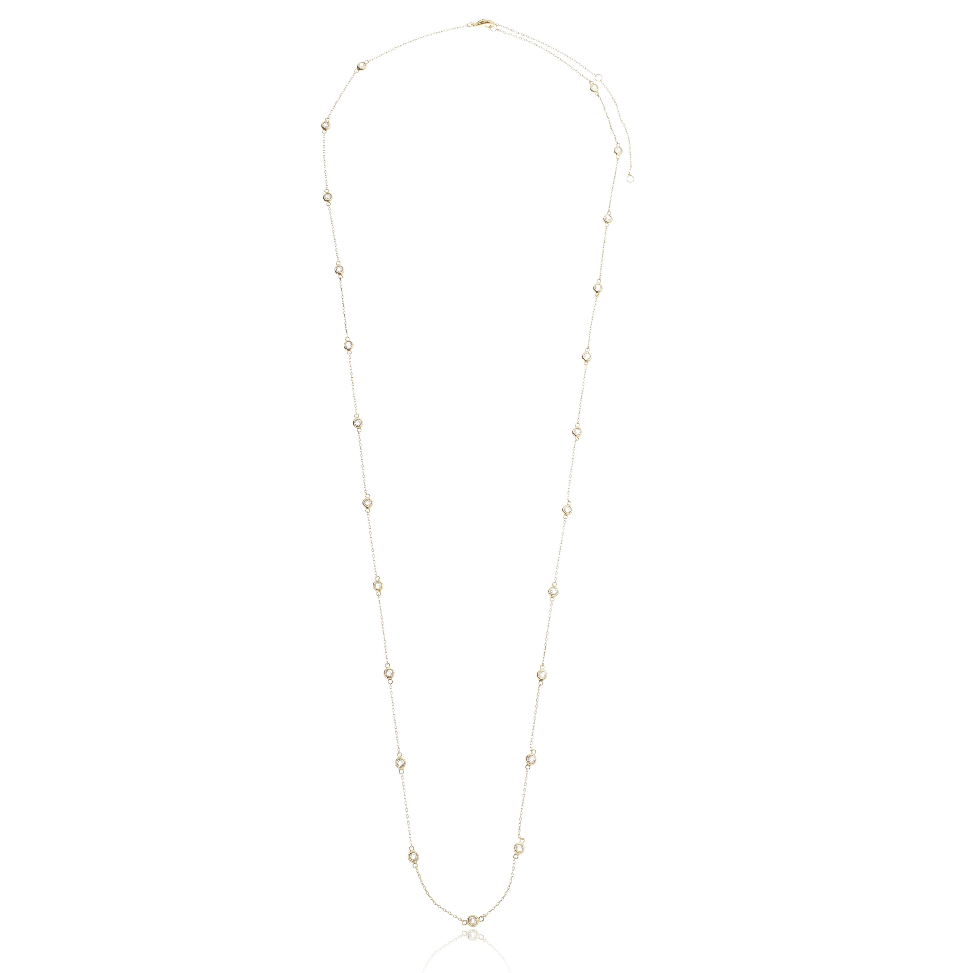 Colar Diamond Longo